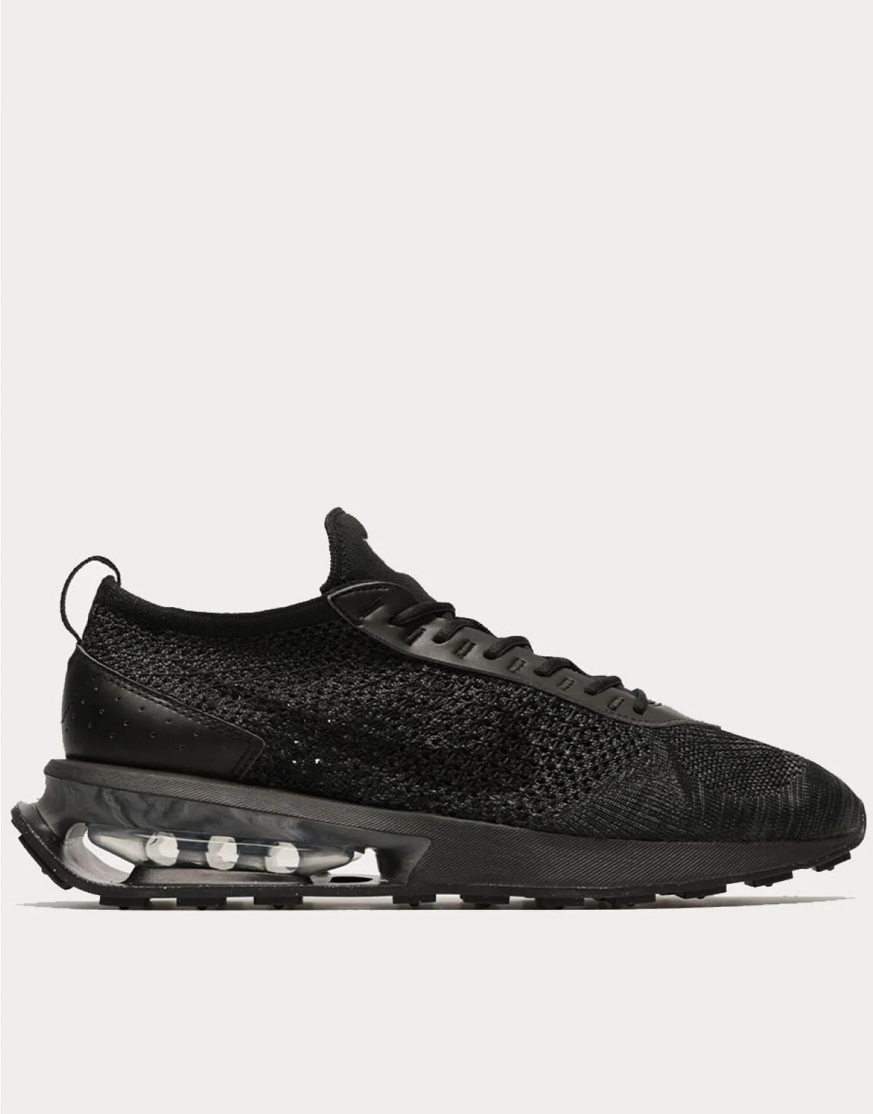 NIKE Air Max Flyknit Racer Shoes Black EU43