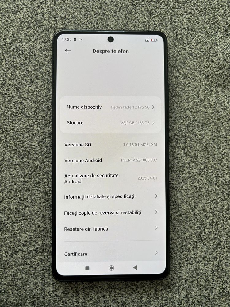 Xiaomi Redmi Note 12 Pro 5G