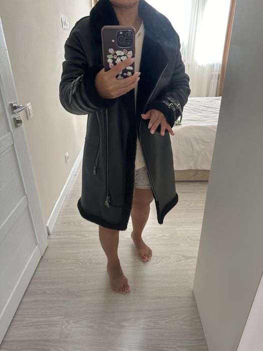 Дубленка авиатор