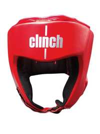 Шлем боксерский Clinch, оригинал синий красный, размер M/L