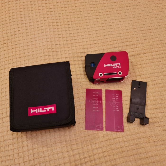 Laser punct HILTI PMP 34 cu husa, tinte si suport magnetic