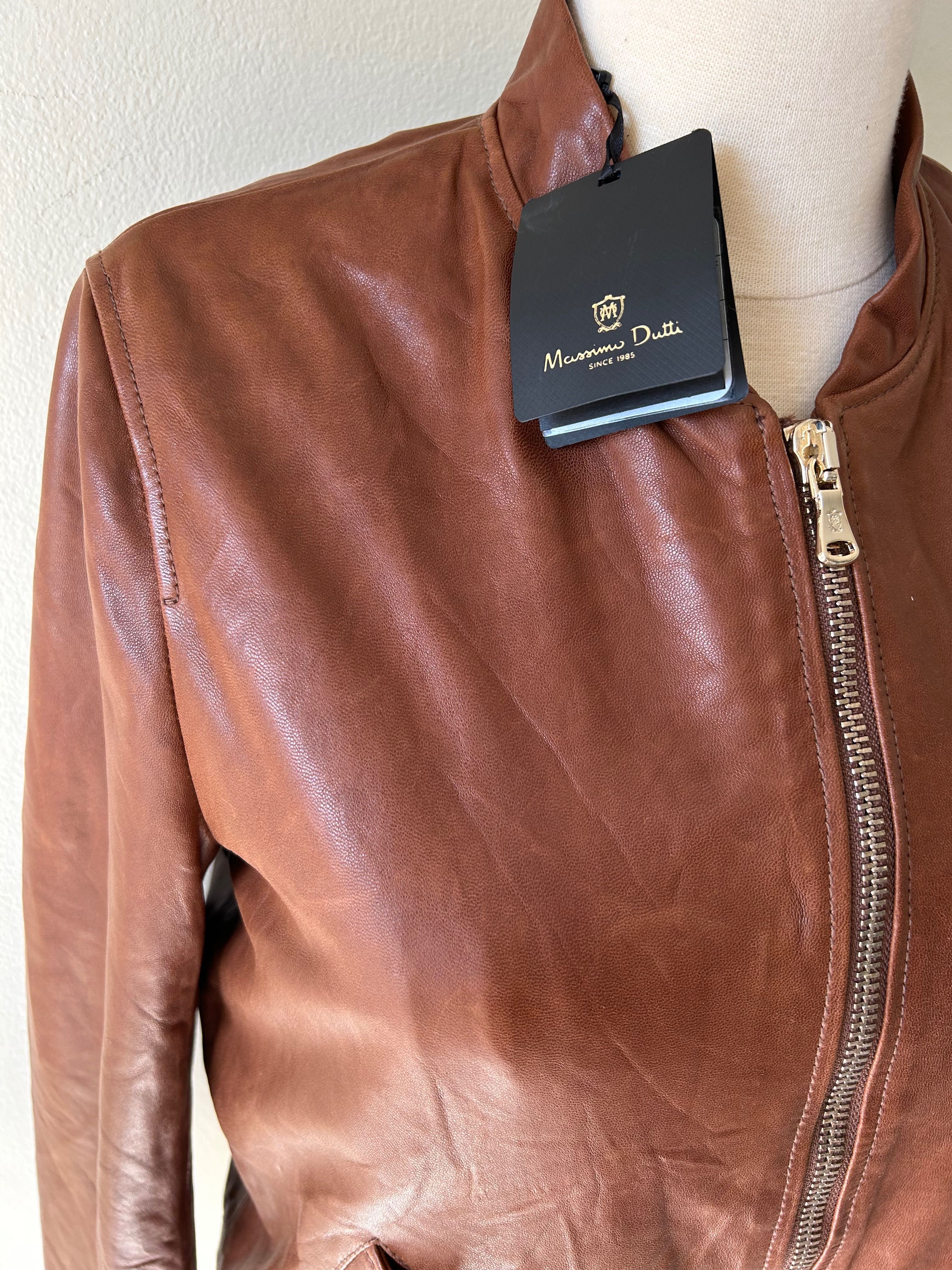 Massimo Dutti real leather new jacket & 1.2.3 Paris гащеризон