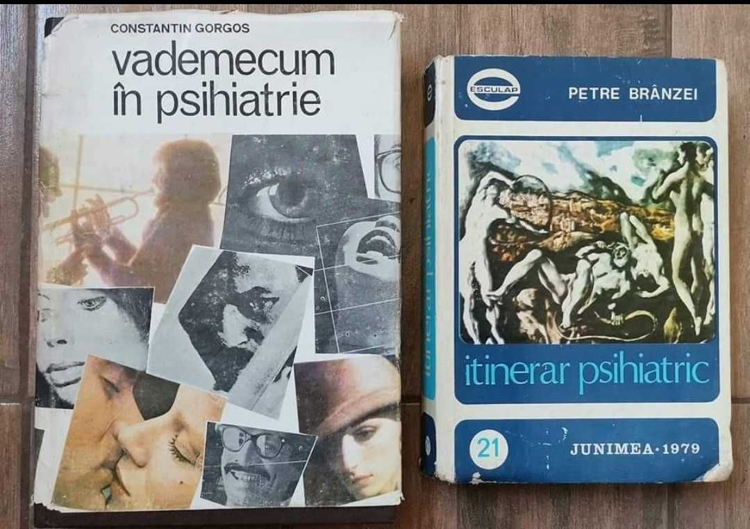 Lot 2 volume Vademecum în psihiatrie și Itinerar psihiatric