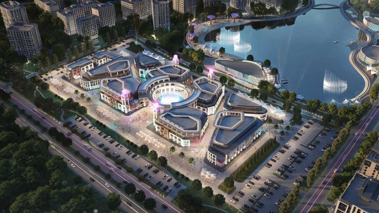 4/12/12-ЖК NRG YANGI BAXT- Rohat Круг- Media Park- Озеро Бахт- Яшнабад