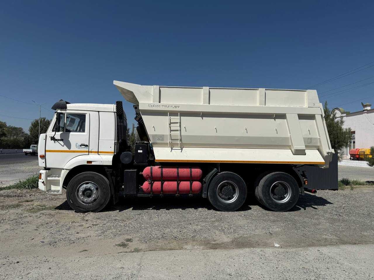 Kamaz Euro 4 samosval  6520 Metanda xarakatlanadi 2019