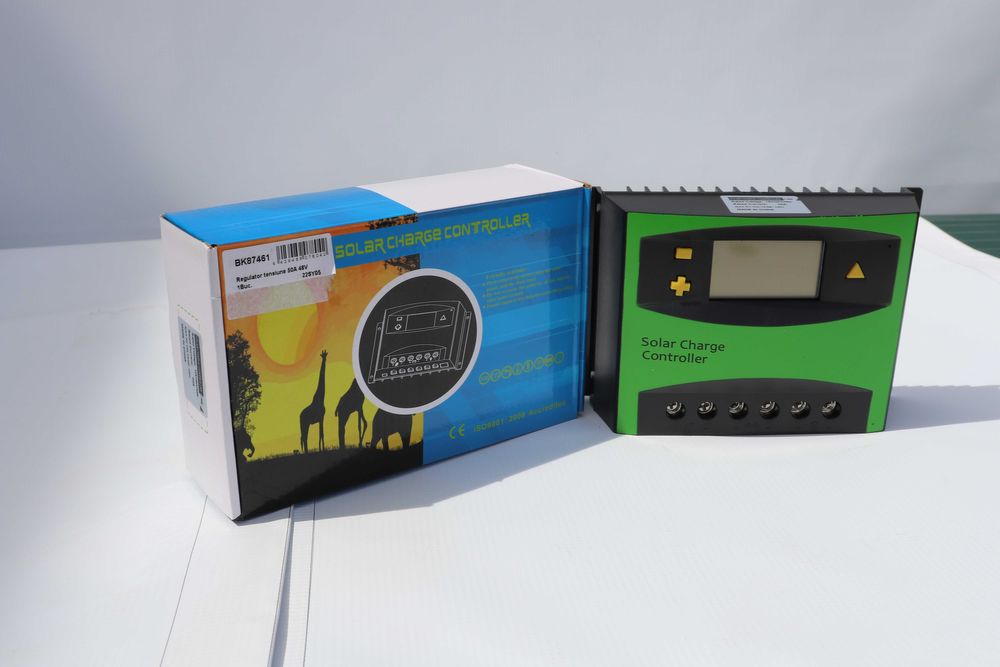 Regulator 50A pentru Gard Electric panou solar incarcare baterie