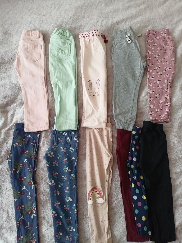 Lot pantaloni și colanți 2/3 ani