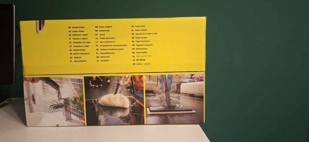 Vând aparat de curățat cu aburi Kärcher SC2 EasyFix – NOU, sigilat!