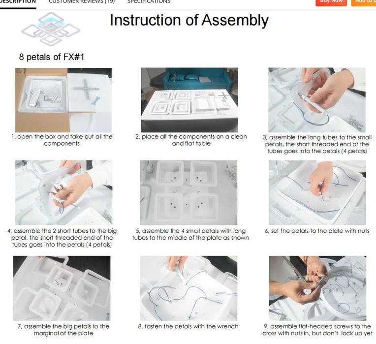 LED полилей с дистанционно