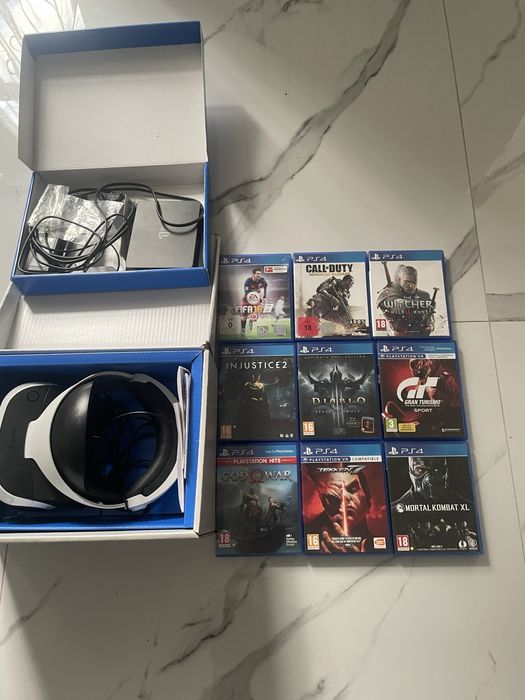 Ps4pro Vr set + jocuri fara consola