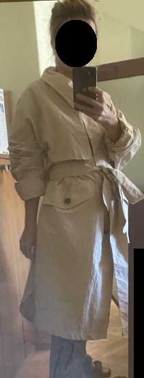 Уникален оувърсайз тренчкот H&M