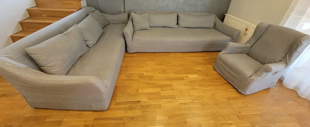 Set living, canapele + fotoliu