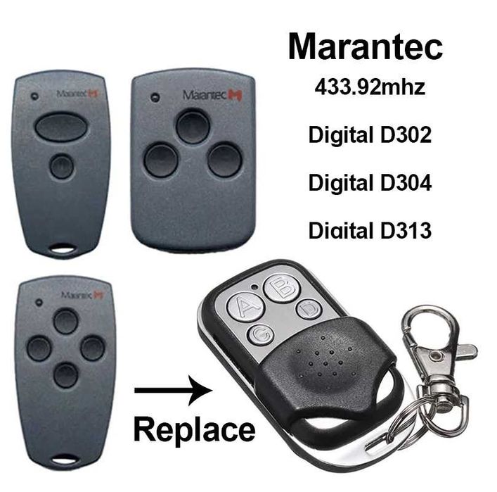 Клониращо универсално дистанционно 433 mhz гараж гаражни врати бариери