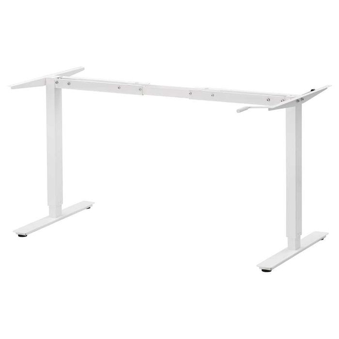 Cadru reglabil pentru blat, alb, IKEA TROTTEN