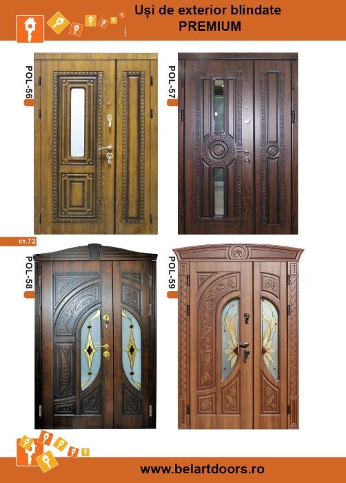 Usi de exterior blindate