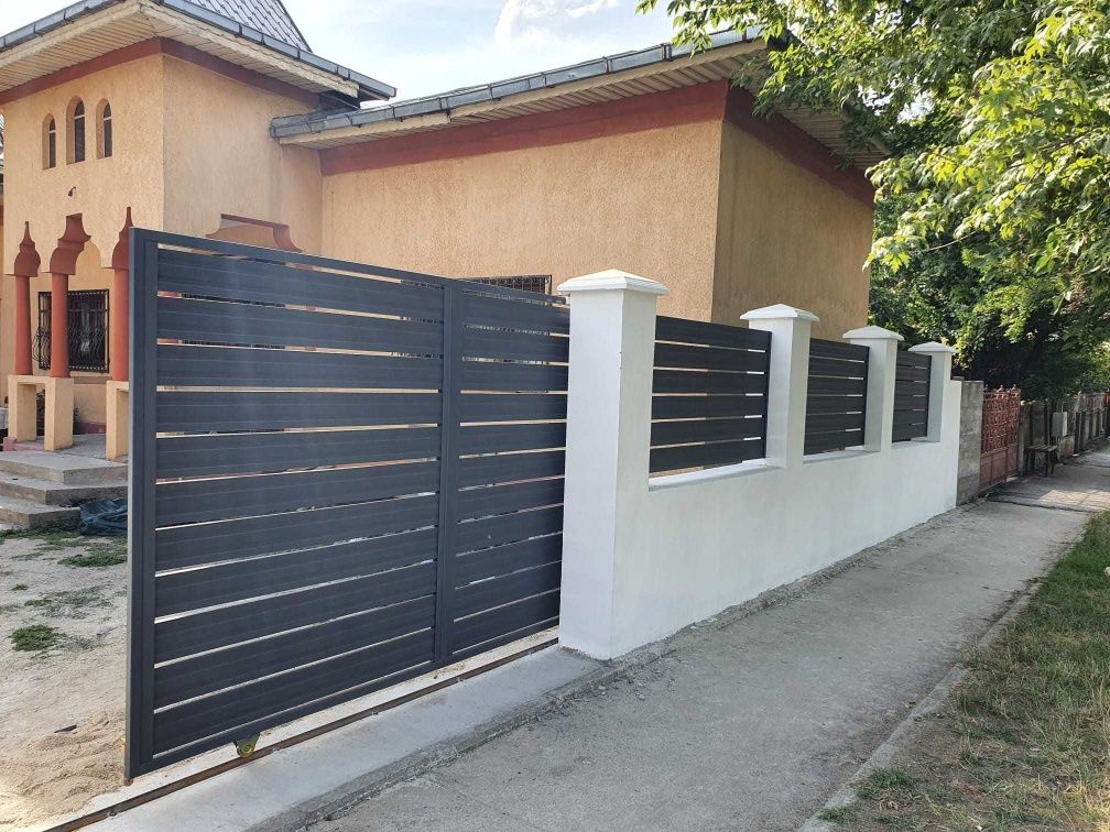 garduri si porti fer forjat șipcă metalică plasă bordurată bca etc
