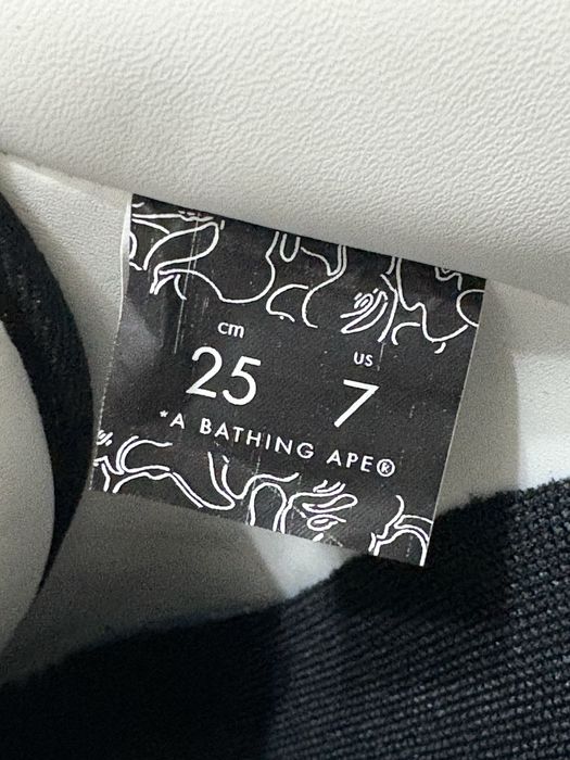 Bape sta 42 noi negru/alb