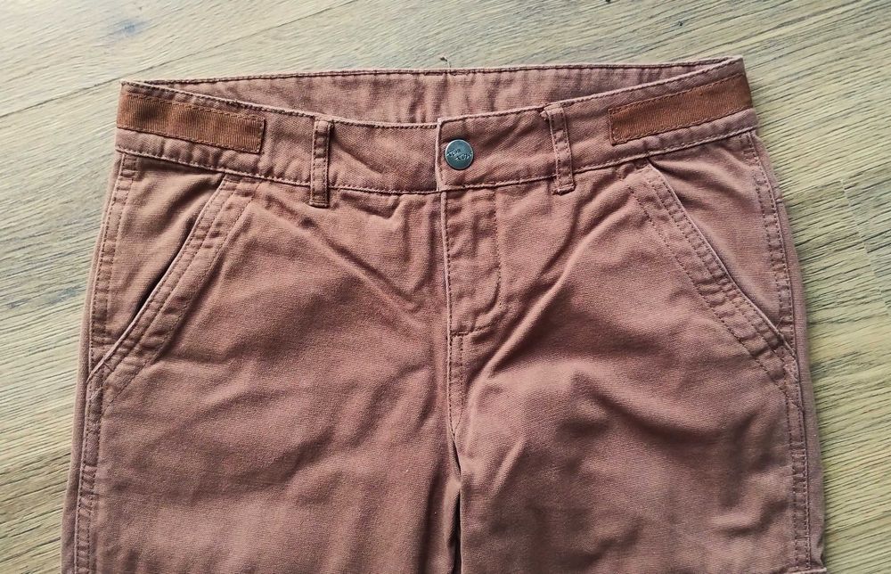 Ватиран зимен панталон 100% памук, р-р 146-152, 10-11 години, като нов