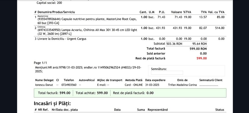 Lampa acvariu Chihiros A2 301 Max