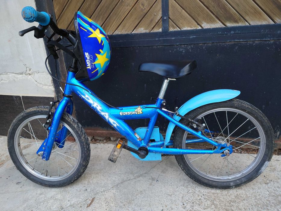Велосипед Drag за деца до 7-8 години + каска 60лв