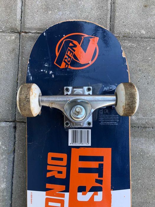 Детски скейтборд NERF, малко използван, запазен, до 100 кг. тежест