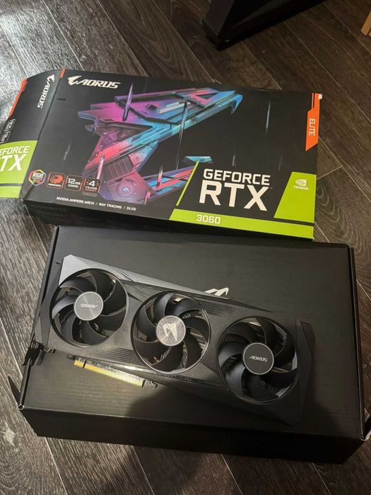 Видеокарта AORUS GeForce RTX 3060 ELITE 12G