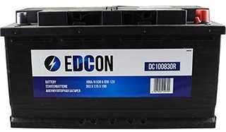 Аккумулятор EDCON DC100830R 6CT-100Ah -/+