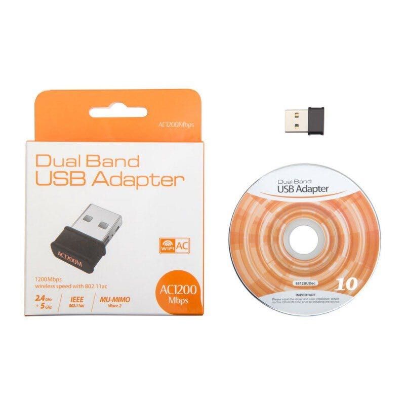 Adaptor Wifi USB AC,1200Mbps,2.4G/5G Dual Band, 802.11n/g/a/ac cod 179