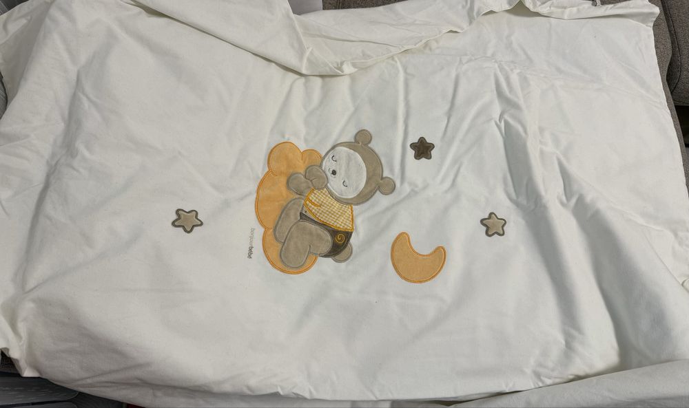 Apărători / protecții pătuț bebe + plăpumică (set)