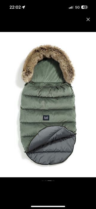Зимен спален чувал за количка