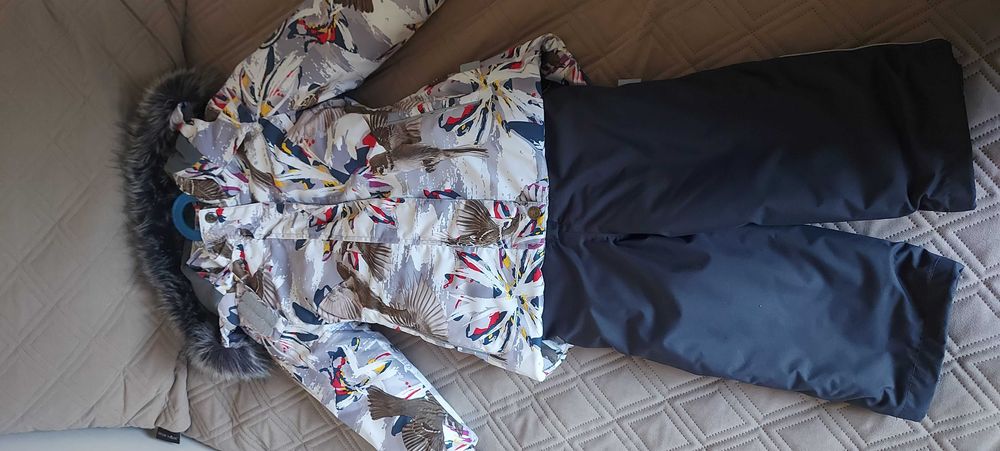 Зимний костюм HUPPA на девочку б/у