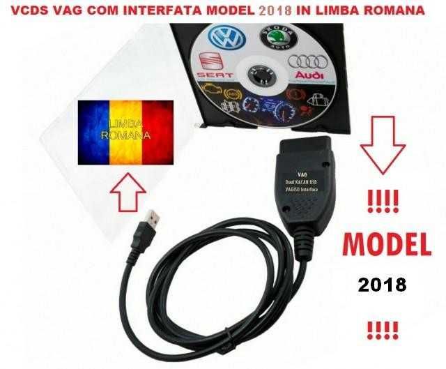 Interfata diagnoza VAG COM / VCDS 18.9 in limba romana si engleza