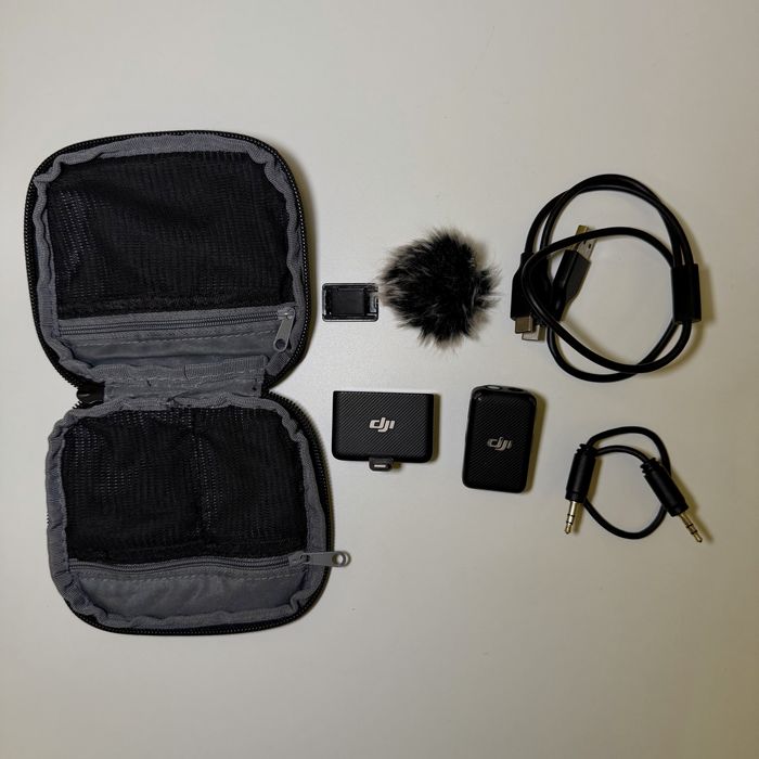 Микрофон DJI DJI Mic (1 TX+1 RX) черный
