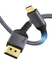 Cablu USB C/Thunderbolt 3 to DisplayPort 2M 8K-60Hz/4K-60Hz
