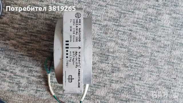 Осев вентилатор  220в