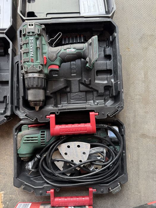 Autofiletante X20 V, pendular (soricel), multitool Parkside