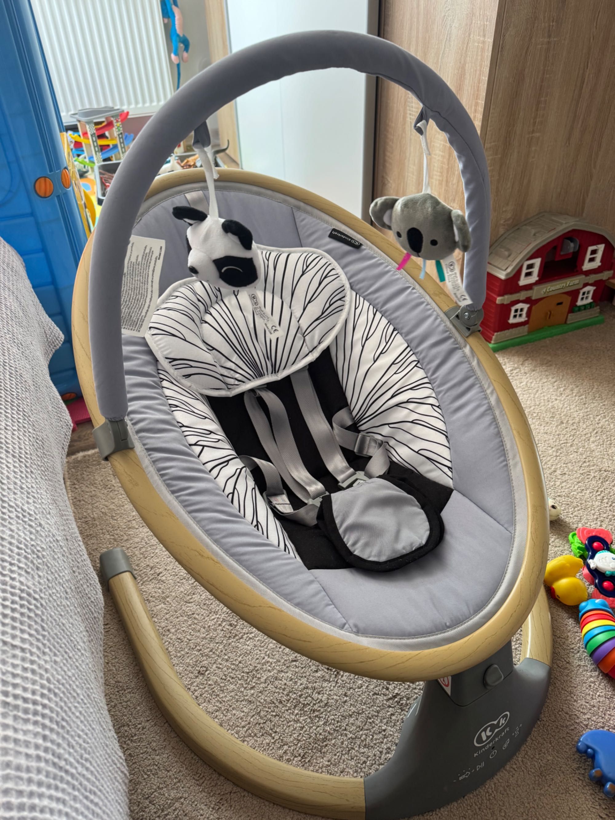 Електрическа люлка/шезлонг kinderkraft-lumi