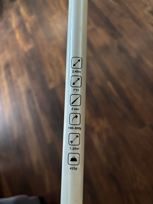 Lanseta pentru pescuit pe apa sarata sau pentru struion