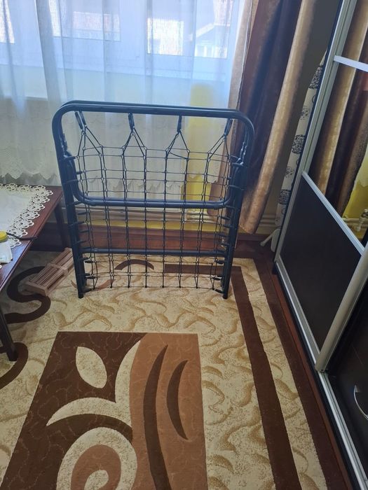 Pat Pliabil Cu Saltea 1 Persoana