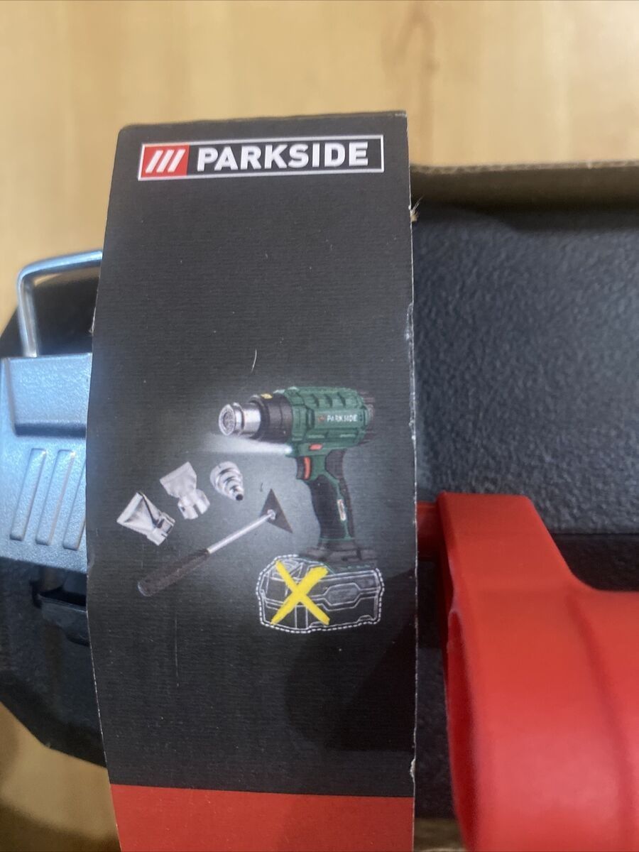 Нов немски акумулаторен пистолет за горещ въздух parkside парксайд х20