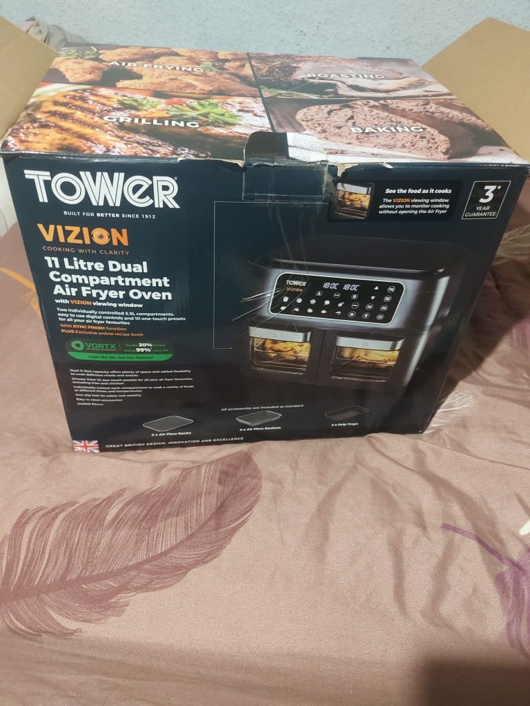 Friteuza cu aer cald Tower Vizion 11l air fryer