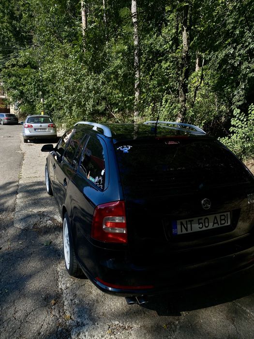 Skoda Octavia 2 Break VRS • 2.0 TDI • Negru • 2008 • Întreținută
