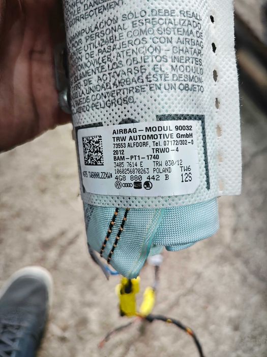 Въздушни възглавници на задни страници Audi A7 4g A6