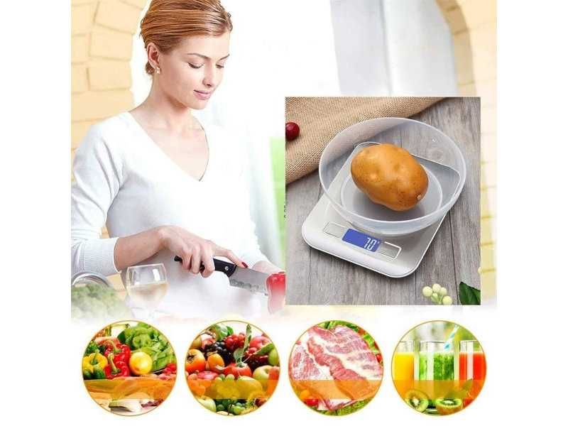 Цифрова Кухненска Везна с LCD Дисплей Grifema GA2002