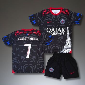 Детски екип на Хвича Кварацхелия ПСЖ специално издание!!!