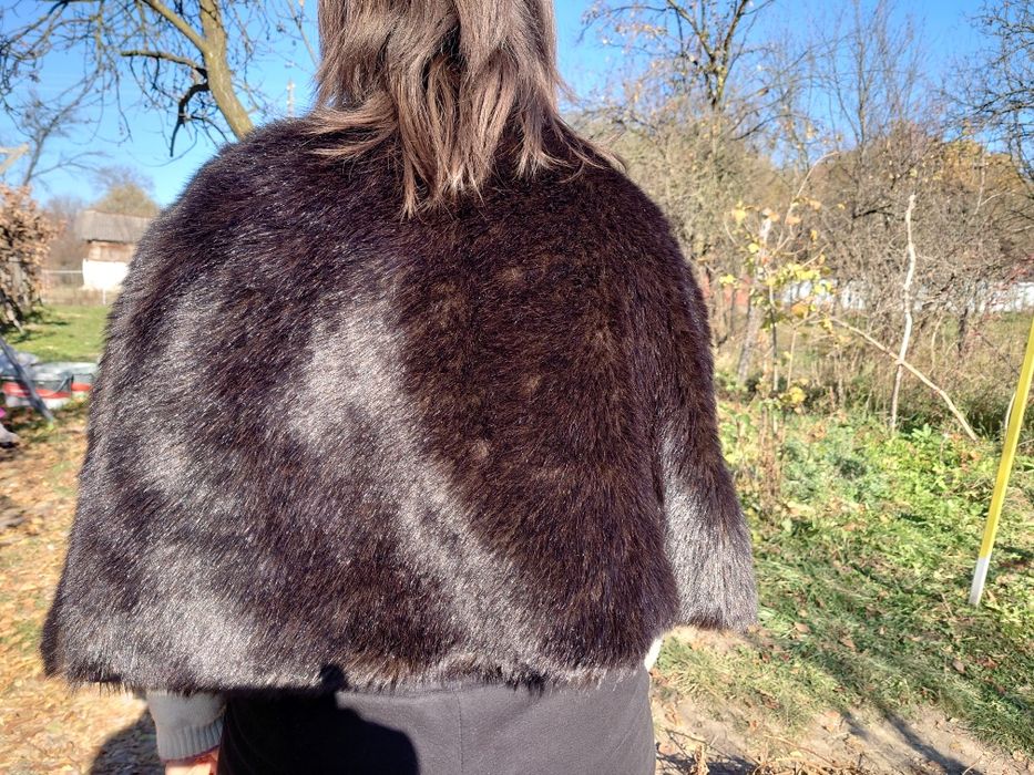 Capă blană + transport gratuit