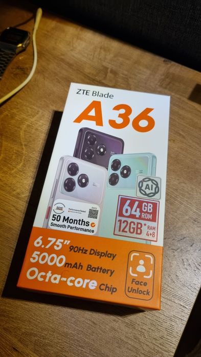 Продам смартфон ZTE A36