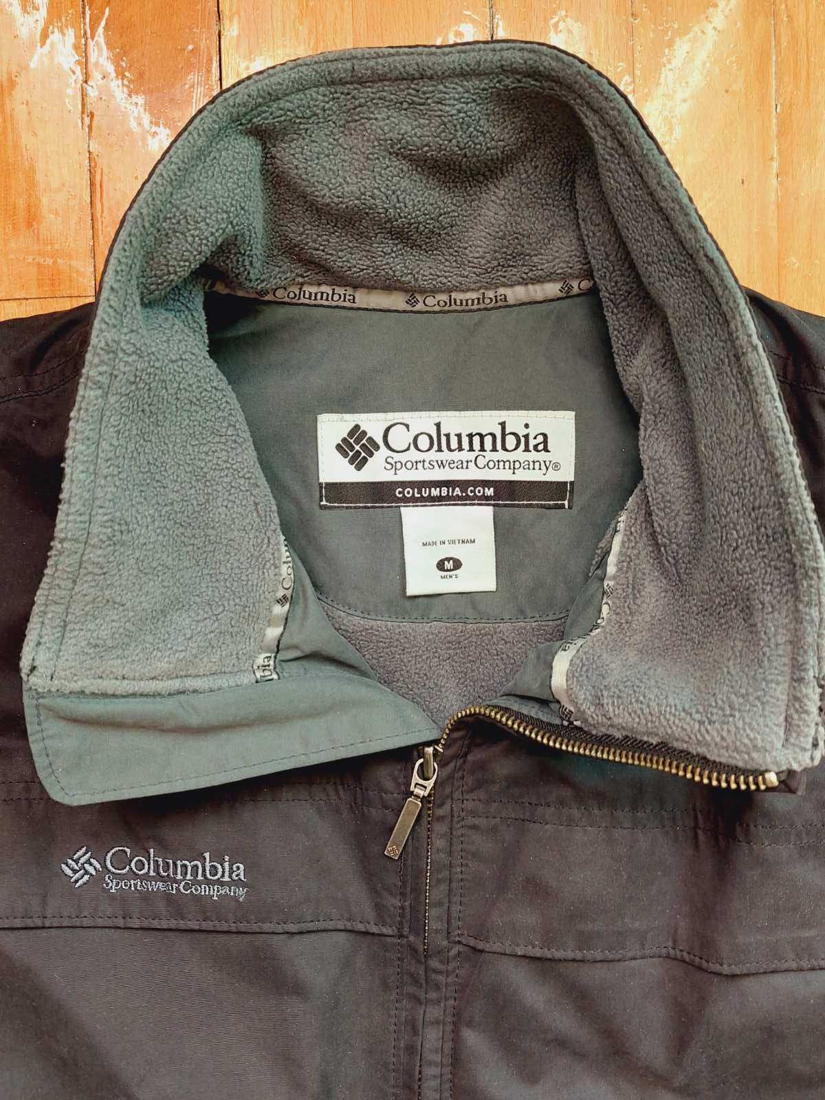 COLUMBIA-оригинално мъжко яке с поларена подплата-размер М