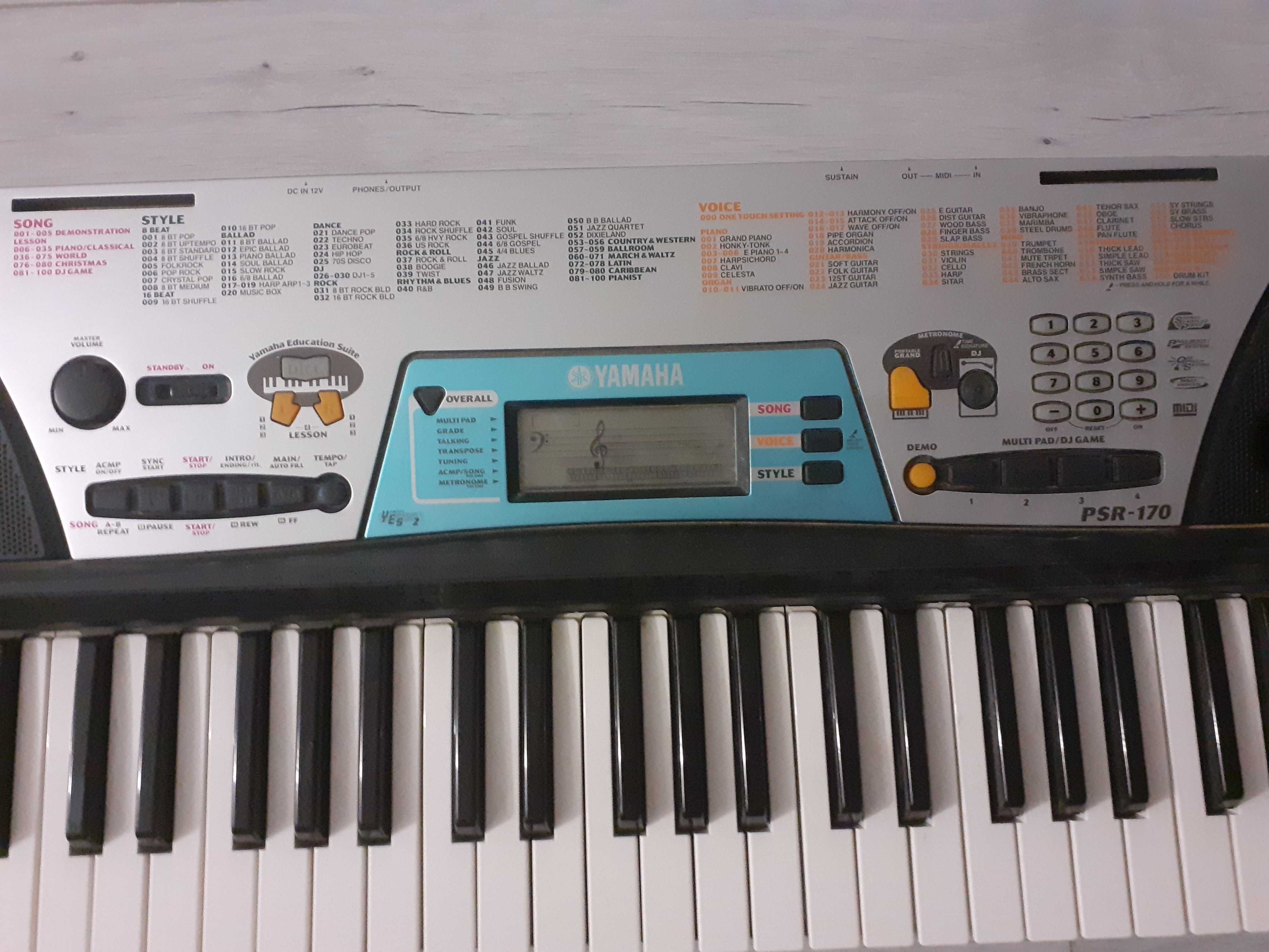 Yamaha PSR 170 продам