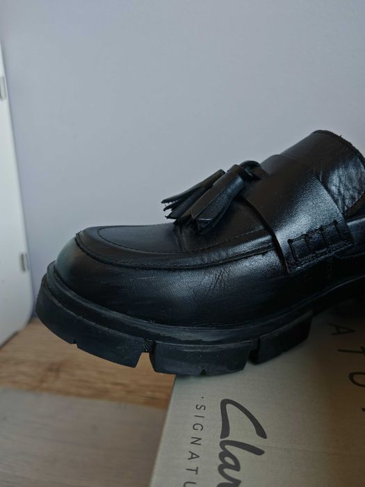Mocasini din piele Clarks